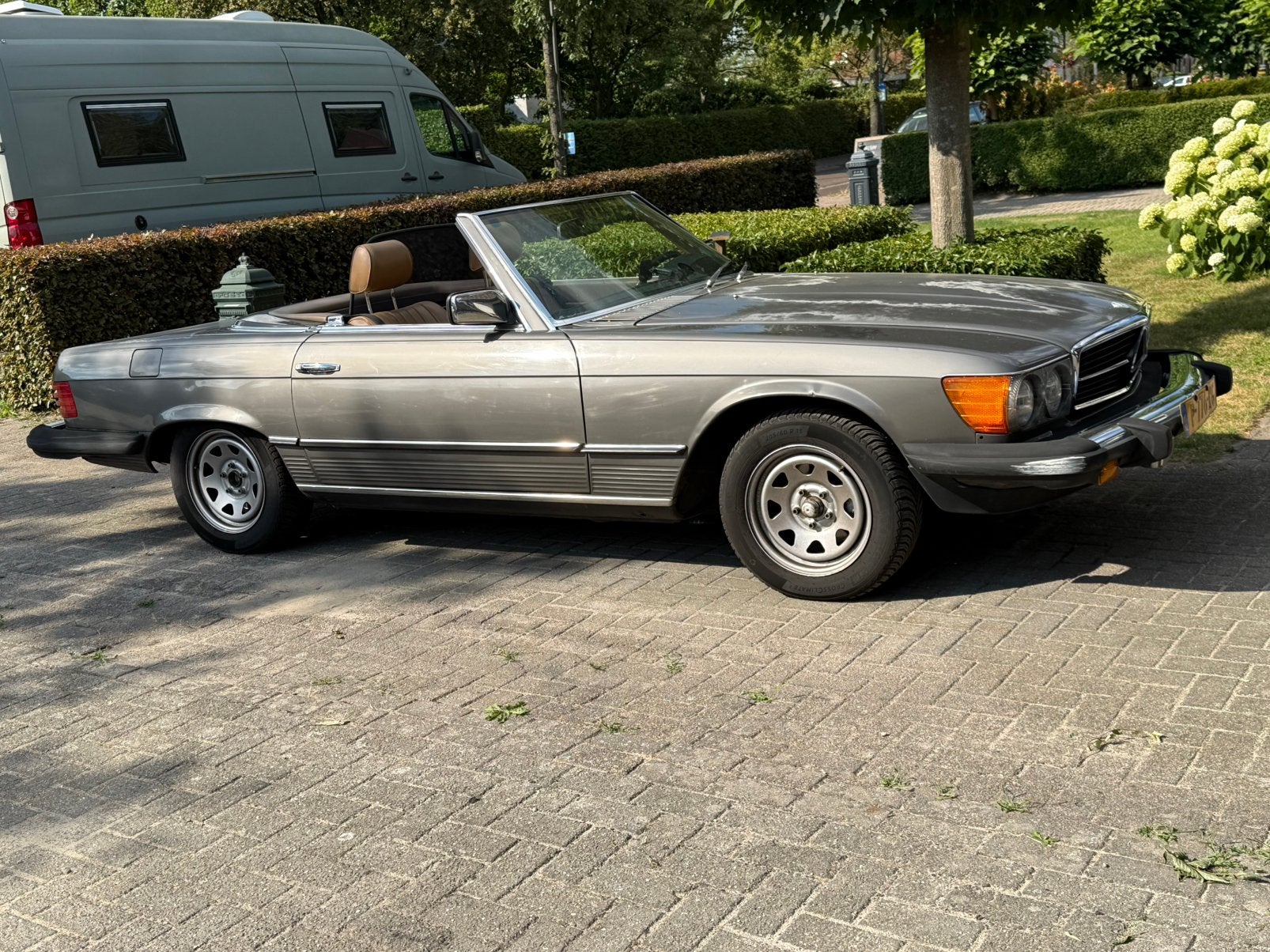 Te koop Mercedes r107 380SL 1982, Auto's, Automaat, Achterwielaandrijving, Cabriolet, 160 pk