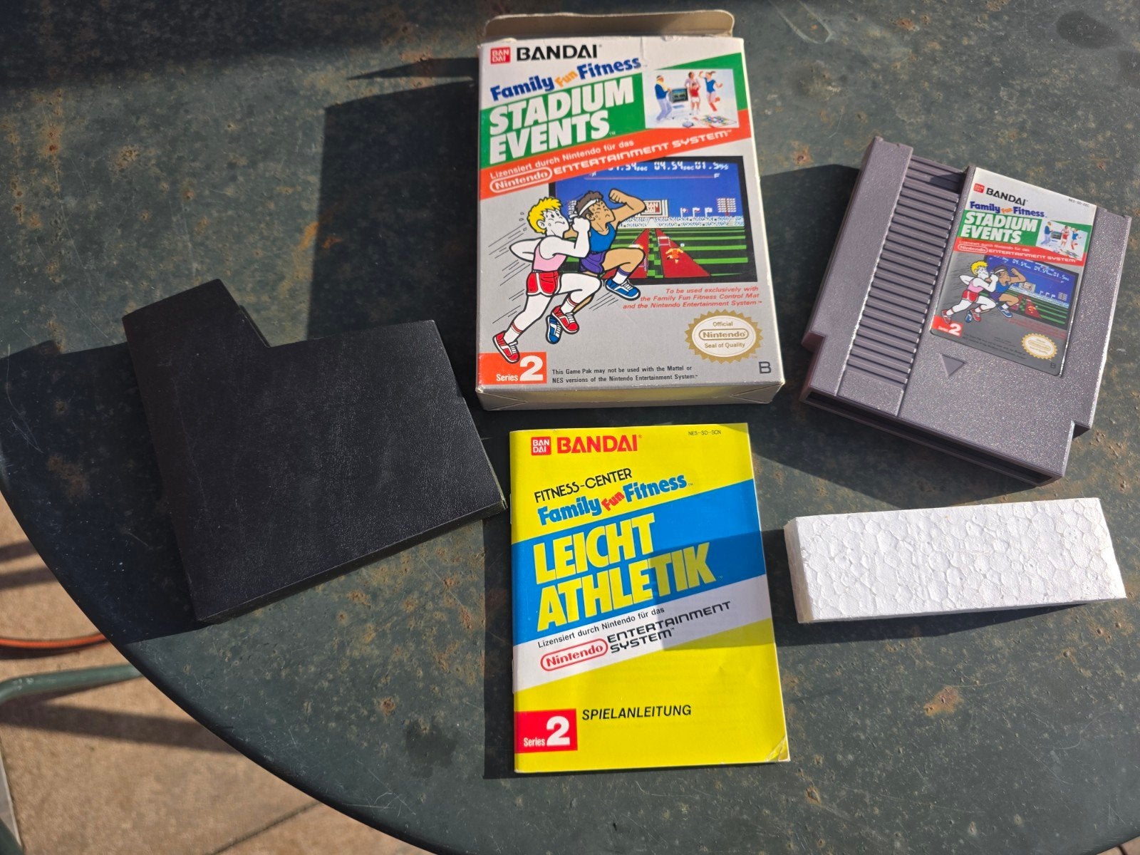 Zeldzaam: Stadium Events NES CIB (Compleet in Doos), Spelcomputers en Games, Games | Nintendo NES, Ophalen of Verzenden, Gebruikt