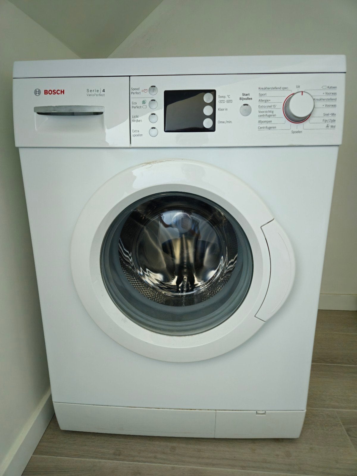 Wasmachine Bosch gebruikt, Witgoed en Apparatuur, Ophalen, Gebruikt, 85 tot 90 cm, 1200 tot 1600 toeren