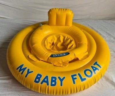 Intex Baby Zwemband 'My Baby Float' - Geel, Ophalen, Gebruikt