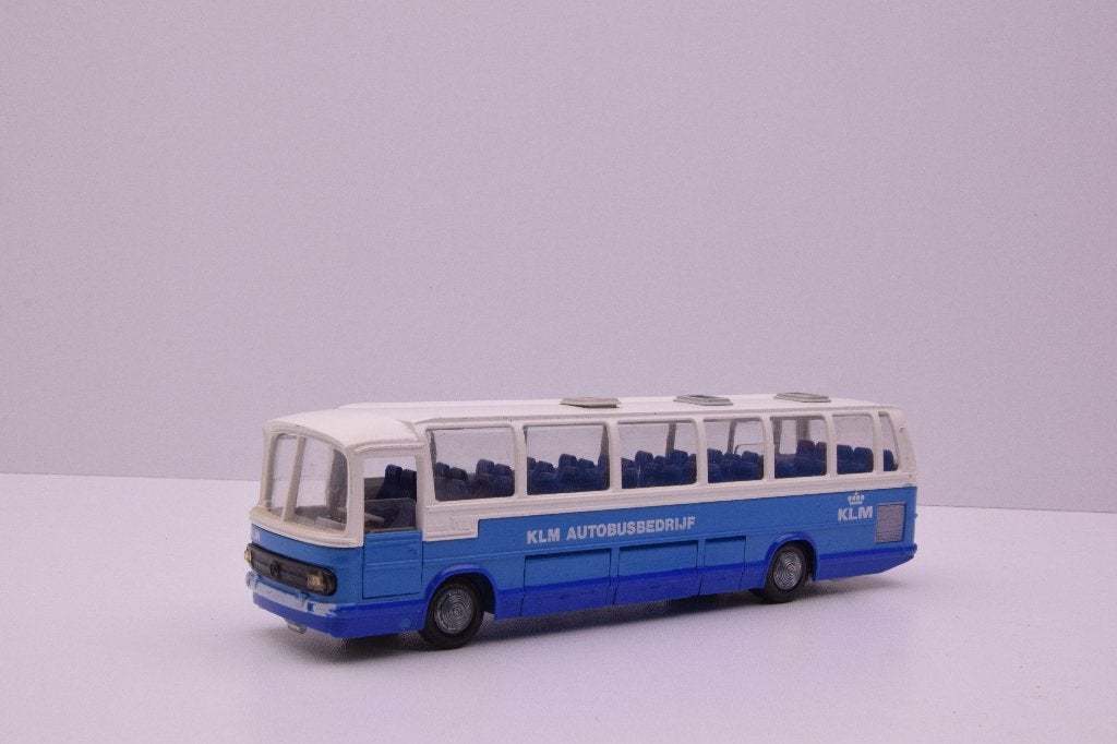 Mercedes Benz 0302 reisbus  ''  KLM autobusbedrijf  '  tekno, Ophalen of Verzenden, Zo goed als nieuw, Bus of Vrachtwagen, Tekno