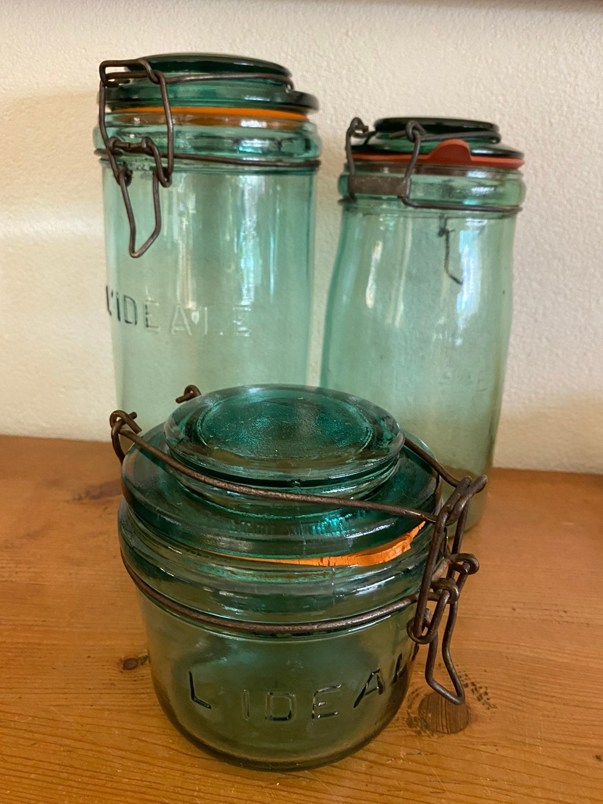 Vintage L’Ideale weckpotten Frankrijk, Ophalen of Verzenden, Huis en Inrichting