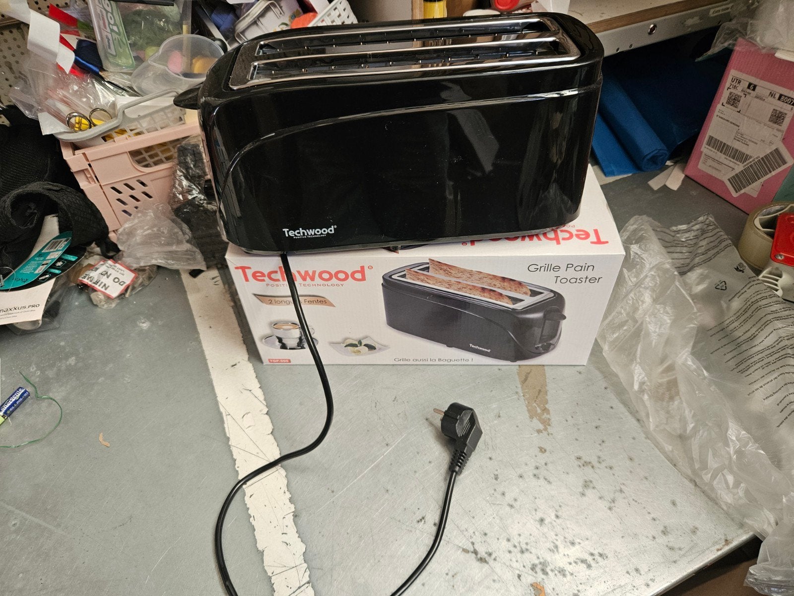 XL Broodrooster Techwood TGP-506 - Nieuw in doos, Ophalen, Nieuw