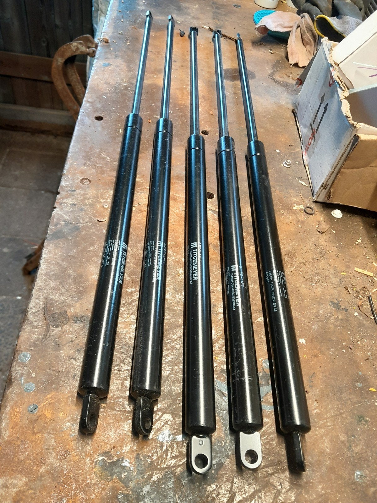 Gasveer 700mm, 1150N, 8mm ogen (20 stuks), Ophalen of Verzenden, Nieuw