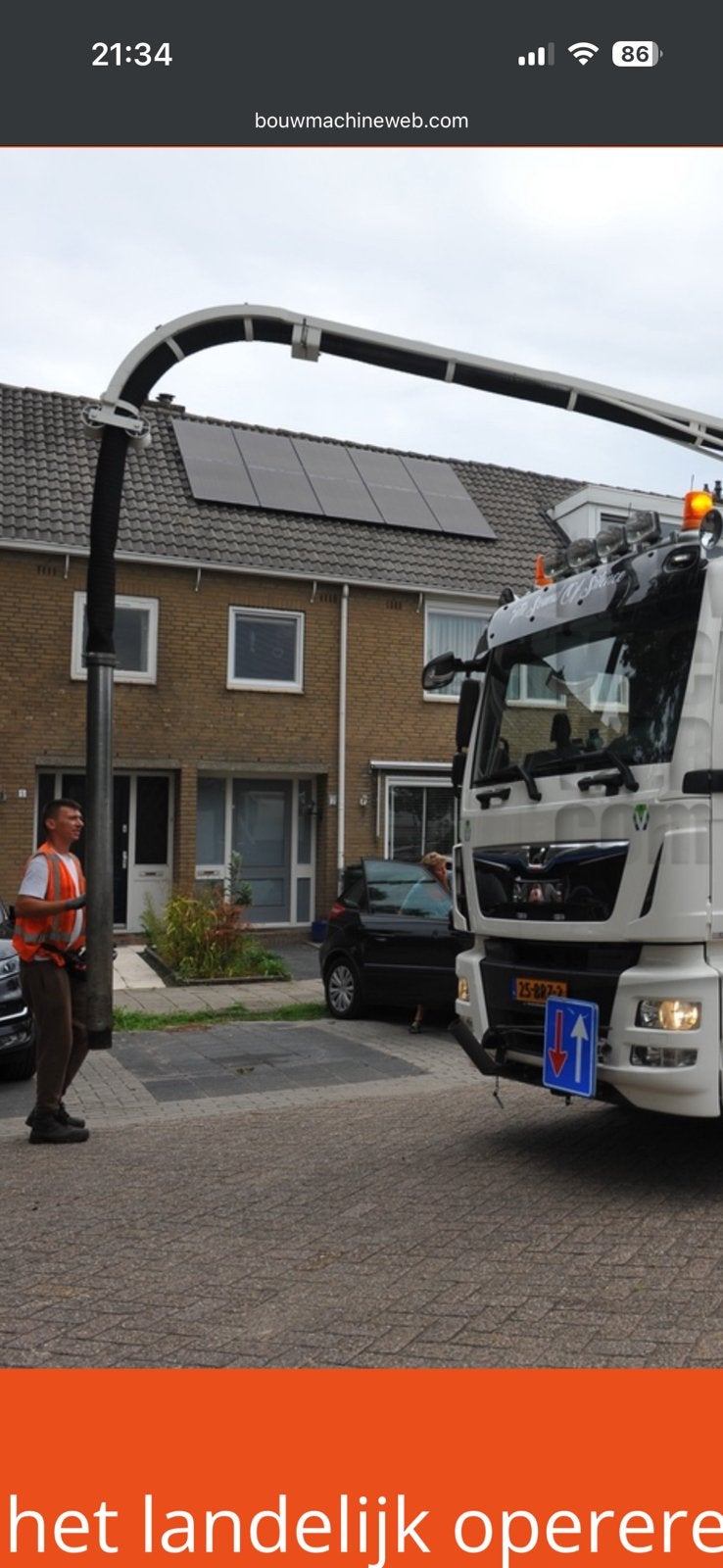 Gezocht loper op de kolkzuiger, Chauffeursdiensten