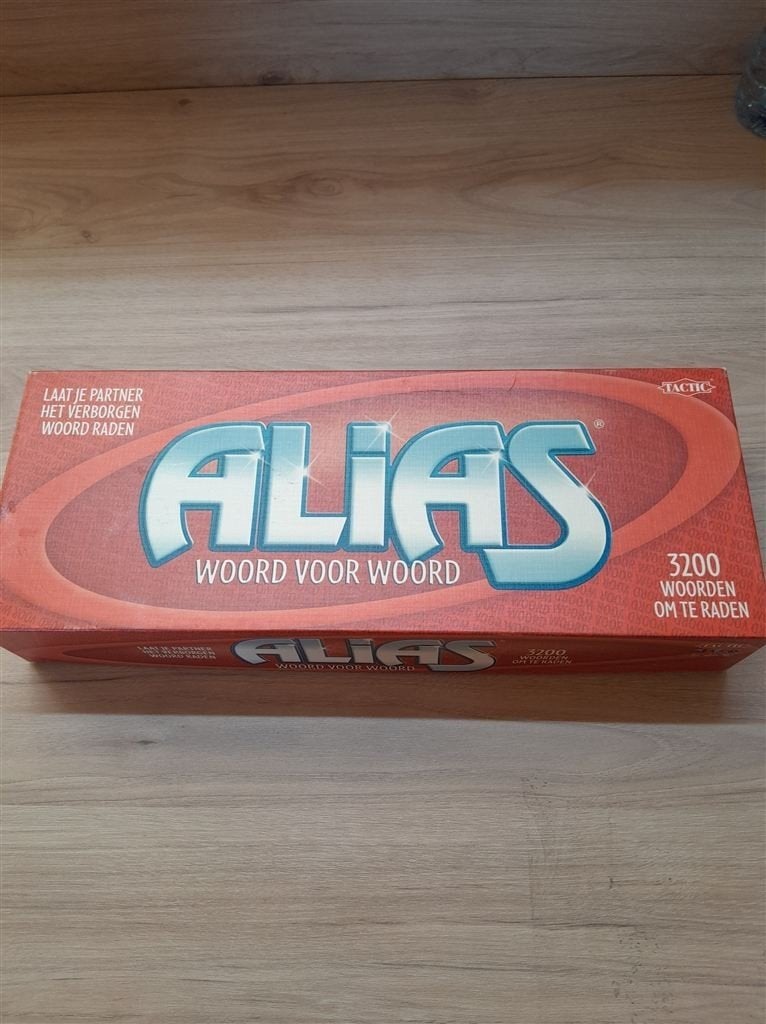 Alias woord voor woord - s3788, Verzenden, Zo goed als nieuw