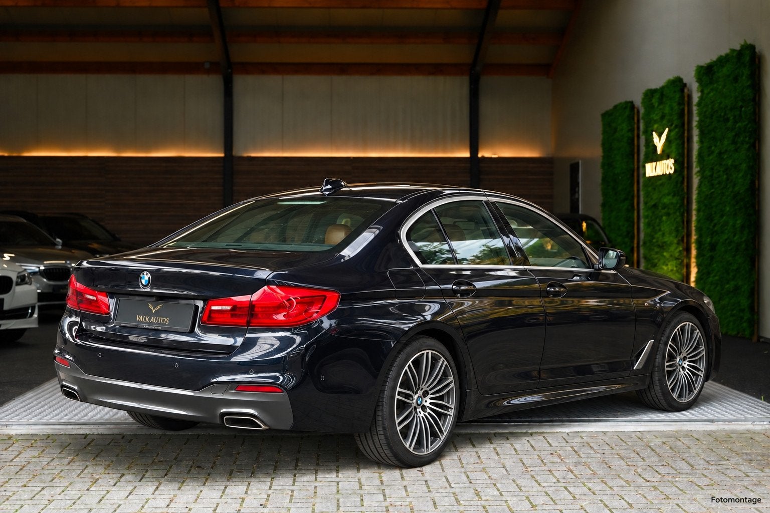 BMW 5-serie 530i M-Sport - Schuifdak - Cognac, Auto's, Automaat, 1998 cc, Achterwielaandrijving, Gebruikt