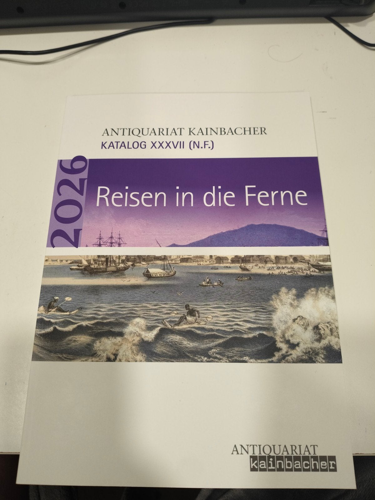 Antiquariaat Kainbacher Catalogus XXXVII  Reizen in de Ferne, Boeken, Verzenden, Zo goed als nieuw, Catalogus