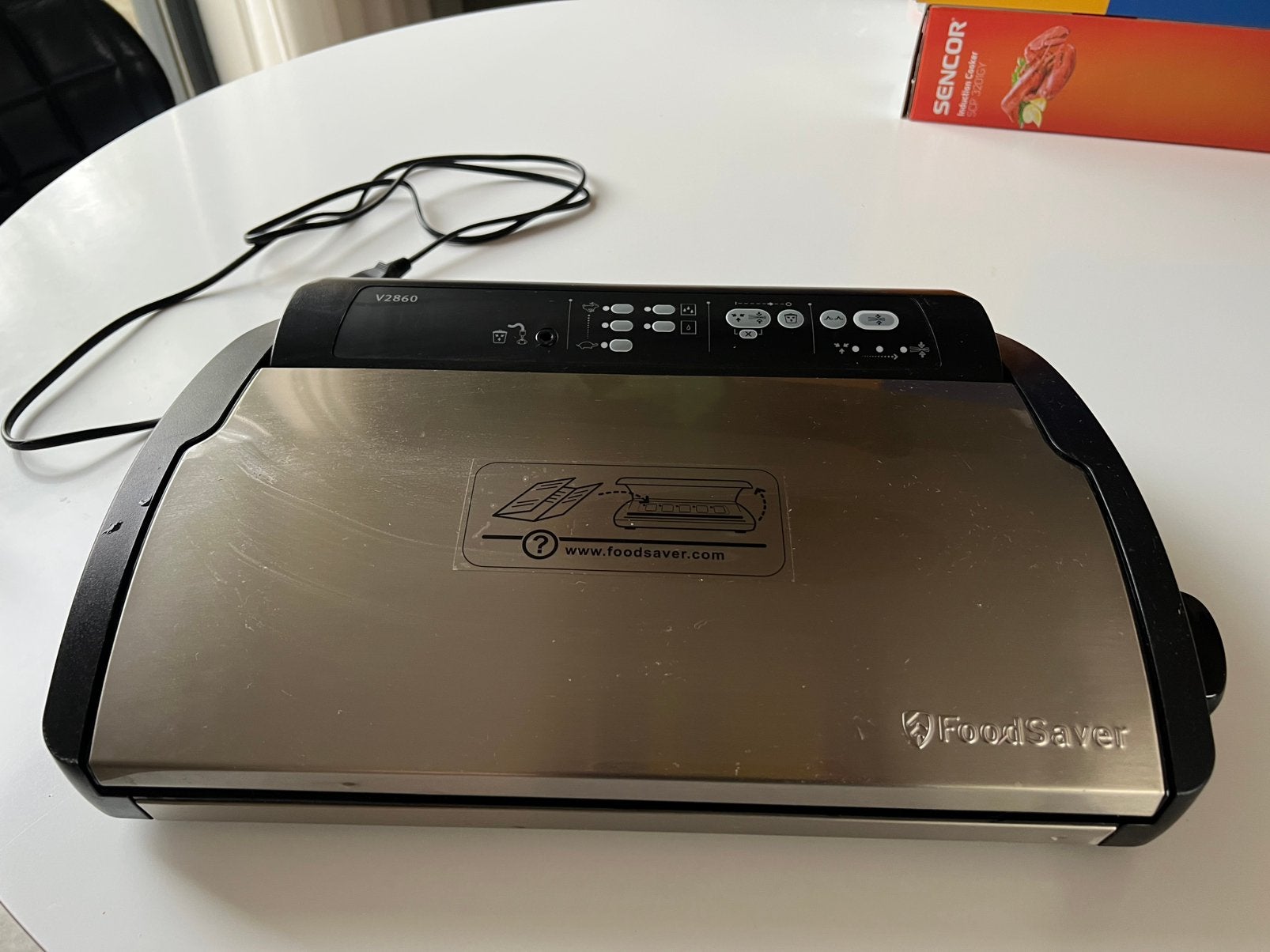 Foodsaver V2860 vacuum sealer, Ophalen, Zo goed als nieuw