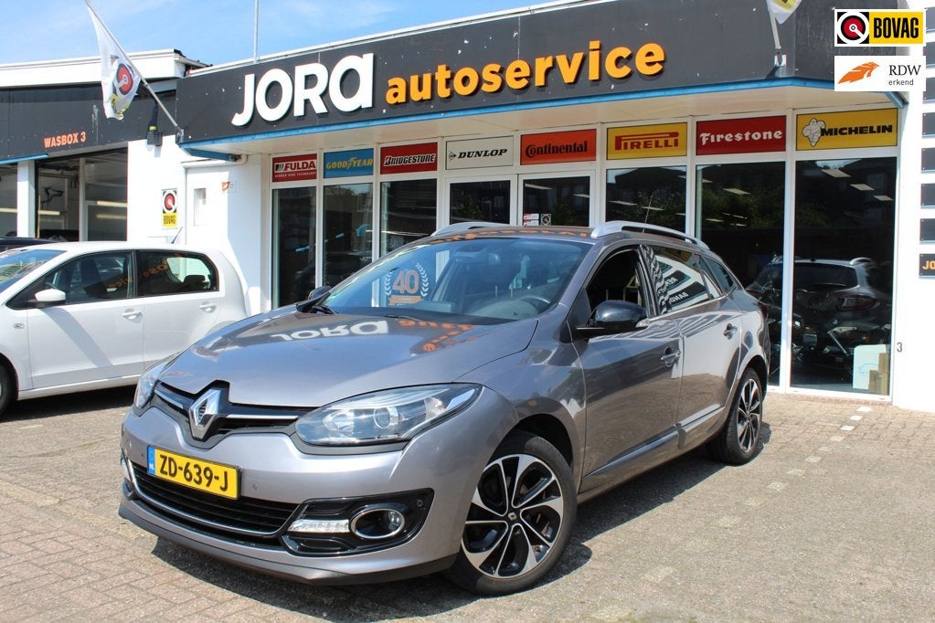 Renault Mégane Estate 1.2 TCe GT-Line, Auto's, Renault, Euro 5, Gebruikt, Zwart, 4 cilinders