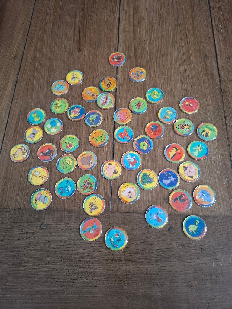 Pokémon Metallic Flippo's Smiths 2001 - 51 stuks, Verzamelen, Ophalen of Verzenden, Losse flippo's