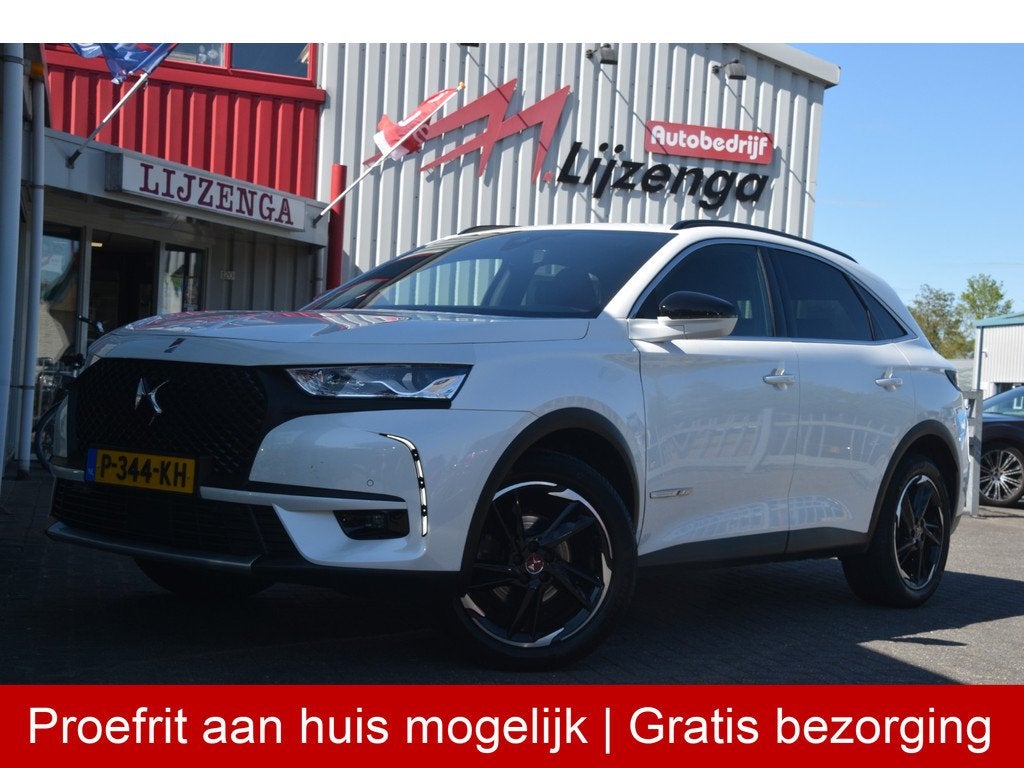 DS 7 Crossback 1.2 PureTech Performance Line Carplay | Leer, Auto's, DS, Gebruikt, Euro 6, 1199 cc, Met garantie (alle)