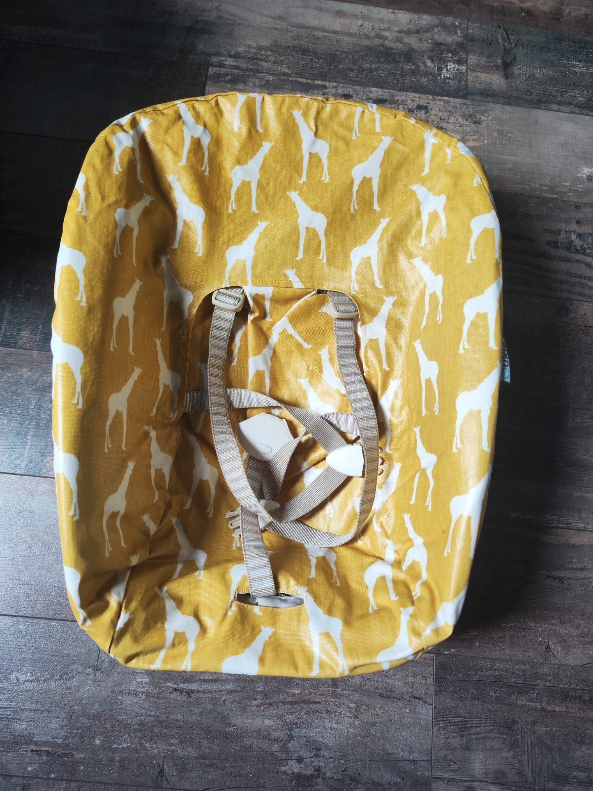 Stokke Tripp Trapp Newborn Set met Giraffe Hoes, Ophalen of Verzenden, Zo goed als nieuw, Overige typen, Aanschuifbaar