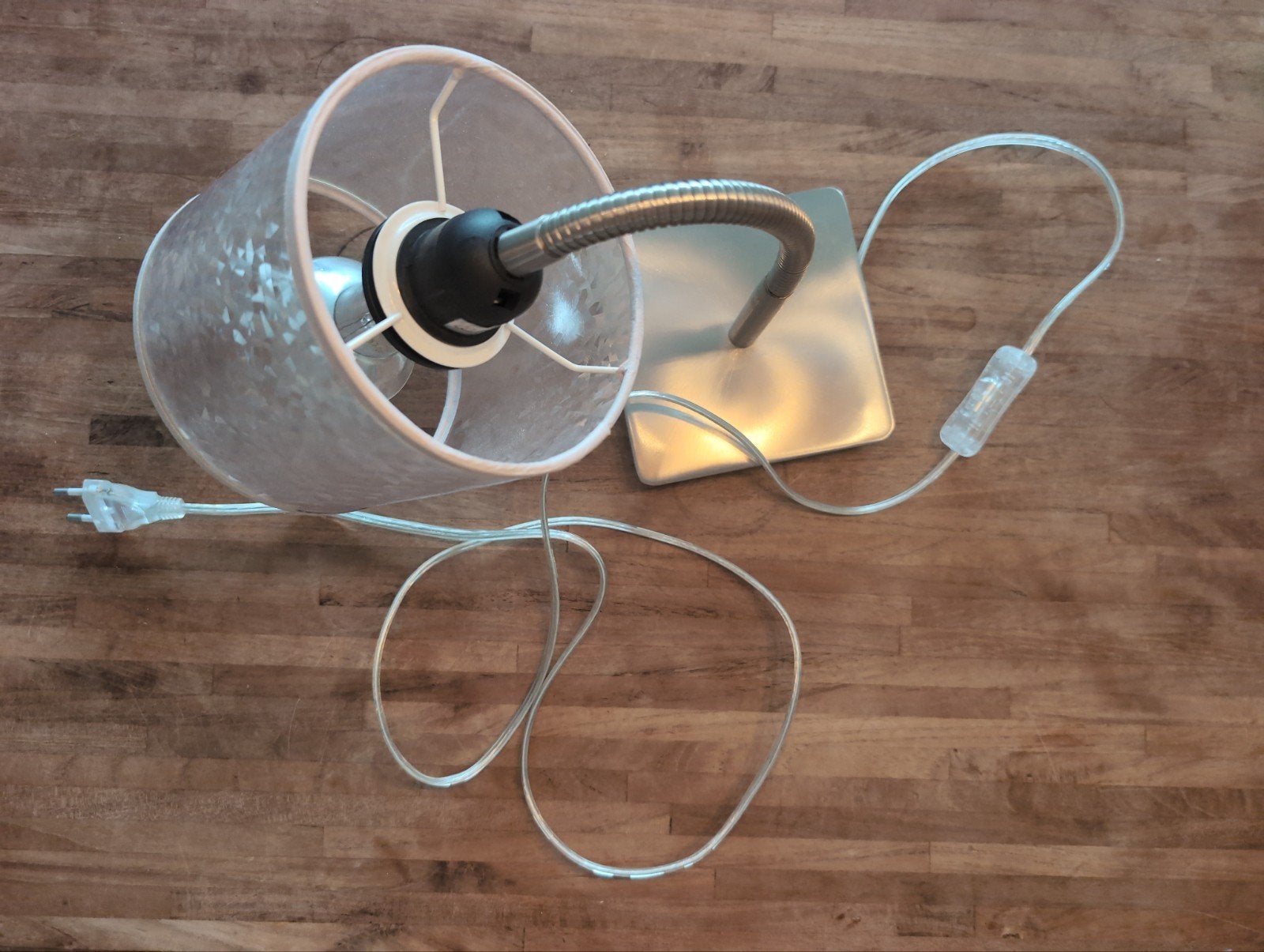 Flexibele warmtelamp voor manicure of hobby, Ophalen, Bureaulamp, Kunststof, Met stekker