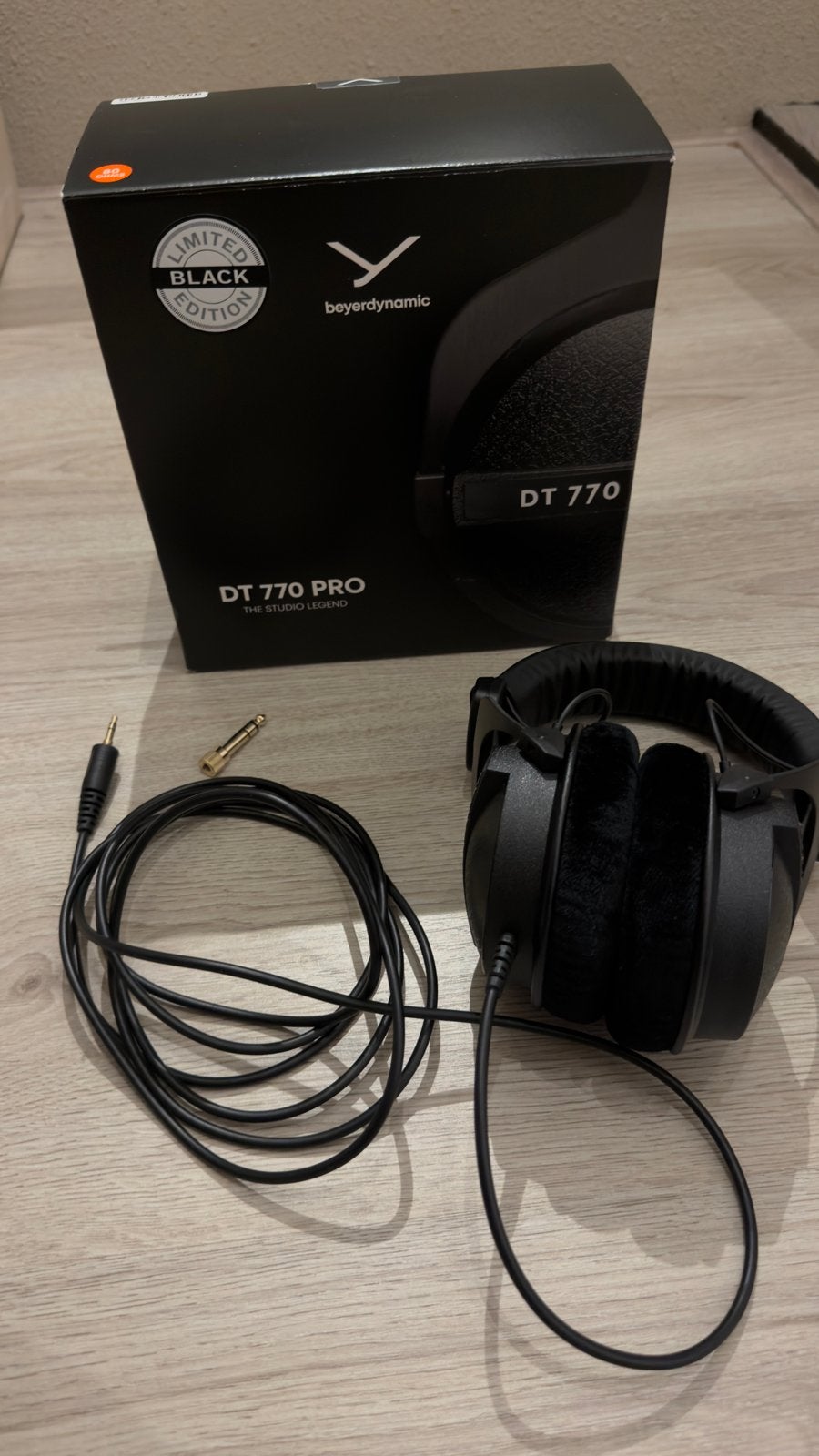 Beyerdynamic DT 770 PRO Limited Edition 80 Ohm, Beyerdynamic, Nieuw, Ophalen of Verzenden, Over-ear