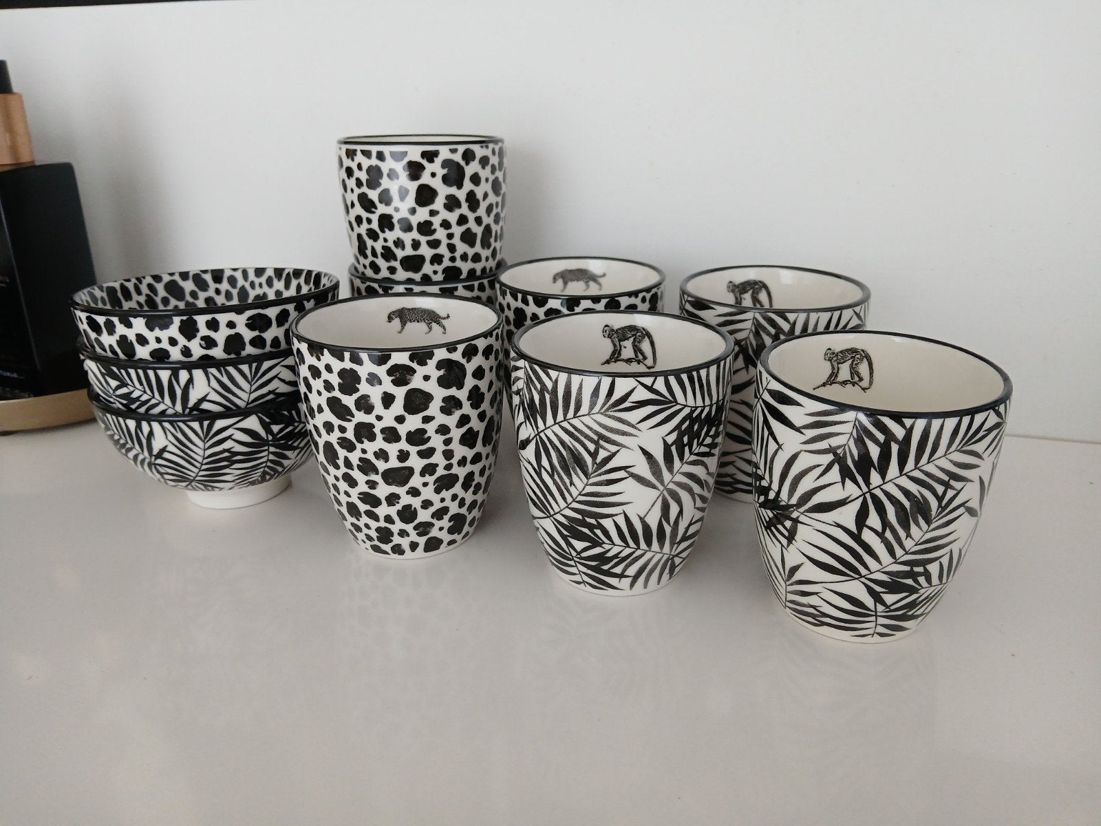 Jungle Loft servies, Ophalen, Zo goed als nieuw, Porselein, Overige stijlen