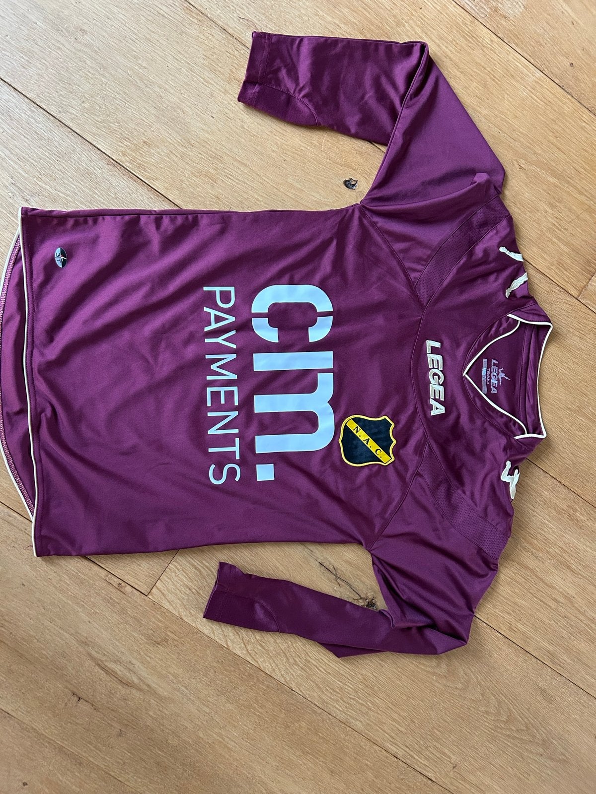 NAC Breda Legea keepersshirt Maat S Gesigneerd, Kleding | Heren, Ophalen of Verzenden, Gedragen, Overige typen