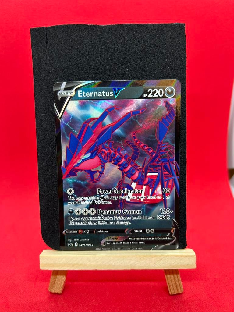 Pokémon Eternatus V SWSH064 Promo, Ophalen of Verzenden, Zo goed als nieuw