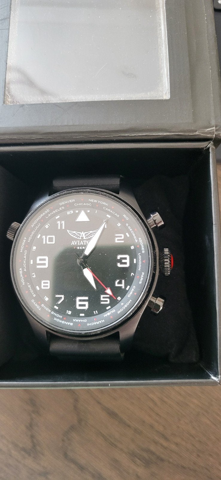 Horloge Aviator, Ophalen of Verzenden, Overige merken