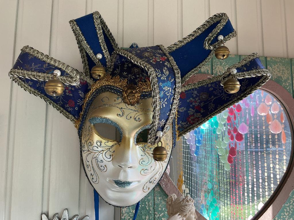 Venetiaans masker, Antiek en Kunst, Curiosa en Brocante, Ophalen