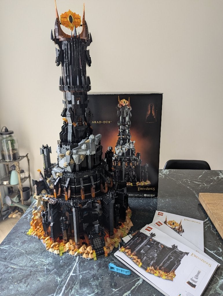 LEGO – The Lord of the Rings Barad-dûr – 10333, Lego, Ophalen of Verzenden, Zo goed als nieuw, Icons