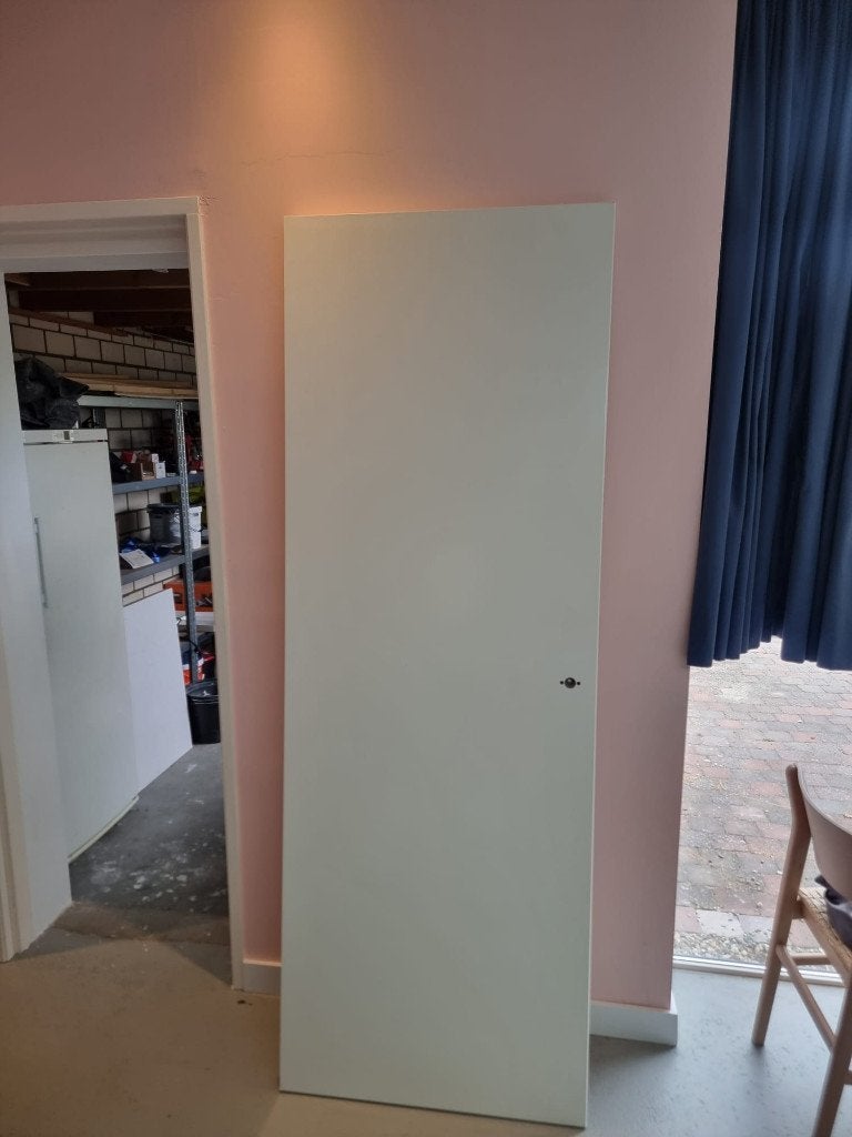 Opdekdeur Svedex 73.0 x 211.5 Links draaiend met valdorpel, Doe-het-zelf en Verbouw, Deuren en Horren, Ophalen, Minder dan 80 cm