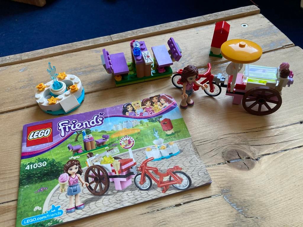 Lego Friends 41030: Olivia's IJscokar, Lego, Friends, Ophalen of Verzenden, Zo goed als nieuw