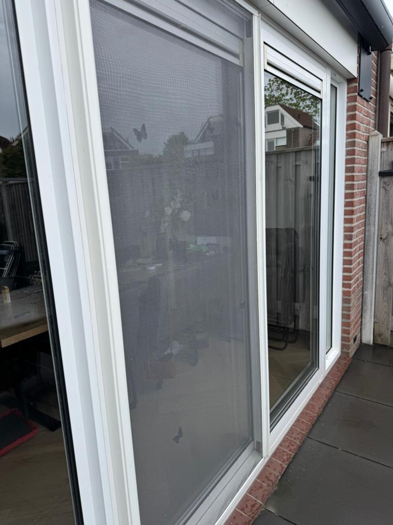 Te koop schuifhor voor schuifpui, Kunststof, Gebruikt, 80 tot 100 cm, 215 cm of meer