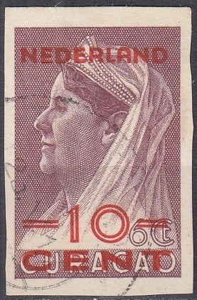 Nederland- 4.02.8- 1936- Wilhelmina- Curaçao- NVPH-126- G, Postzegels en Munten, Postzegels | Nederland, Ophalen of Verzenden
