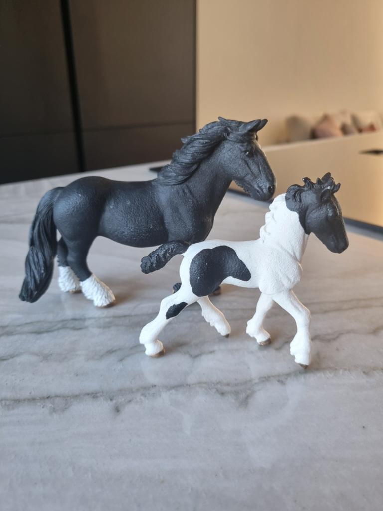 Schleich, Tinker set, Ophalen of Verzenden, Gebruikt, Paard, Beeldje of Figuurtje