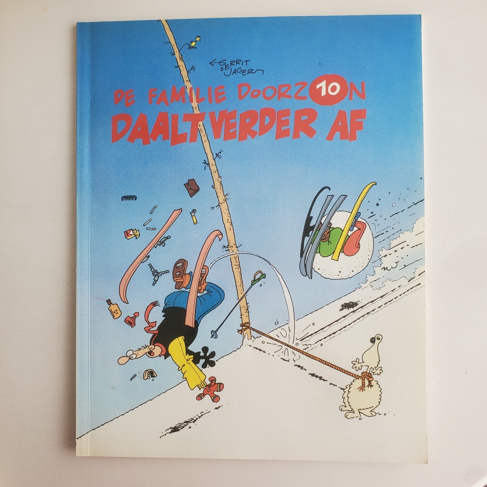 De Familie Doorzon 10: En Daalt Verder Af - Gerrit de Jager, Eén stripboek, Ophalen of Verzenden, Zo goed als nieuw, Gerrit de Jager