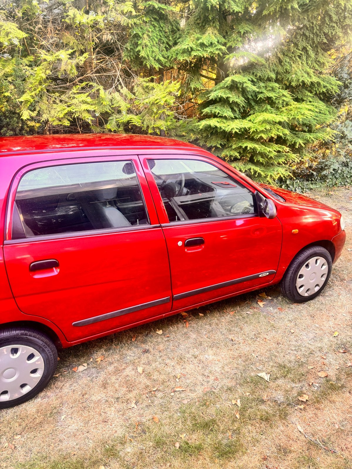 Suzuki Alto 1.1 16V 5d AGS 2004 Rood, Auto's, Voorwielaandrijving, 63 pk, 750 kg, 4 cilinders