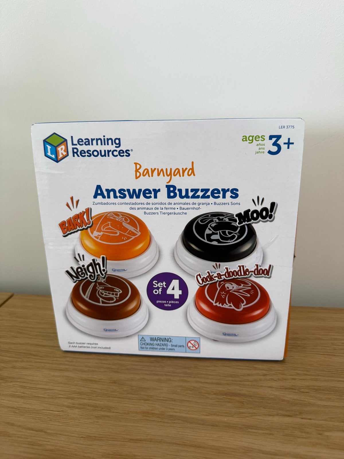 Barnyard Answer Buzzers - Dieren Geluiden, Ophalen of Verzenden, Zo goed als nieuw, Ontdekken, Met geluid