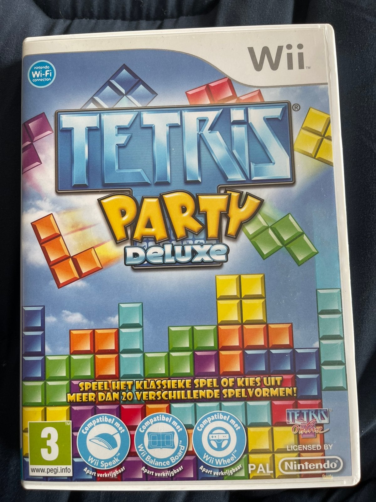 Tetris Party Deluxe – Nintendo Wii – Compleet en Krasvrij, Puzzel en Educatief, Ophalen of Verzenden, Zo goed als nieuw, 3 spelers of meer