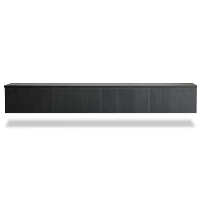 TV-meubel Zen Lifestyle H019, 240cm, mat zwart, Ophalen of Verzenden, Hotel chique, 200 cm of meer, Minder dan 100 cm