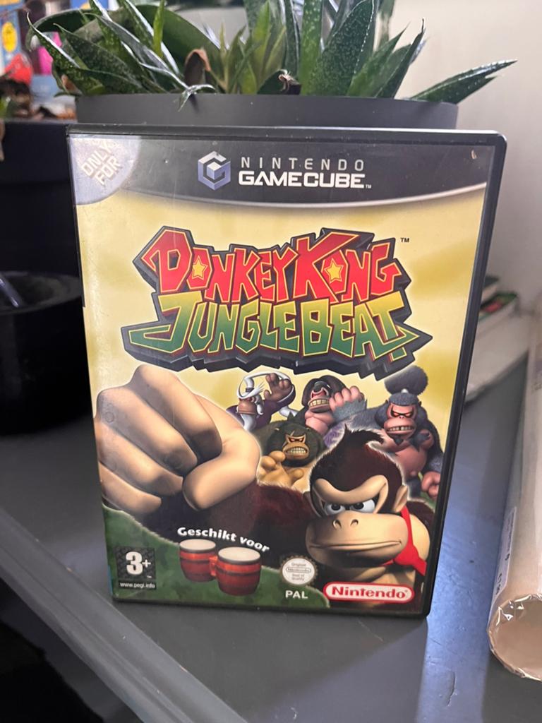 Donkey Kong Jungle Beat - Nintendo GameCube, Spelcomputers en Games, Games | Nintendo GameCube, 1 speler, Ophalen of Verzenden