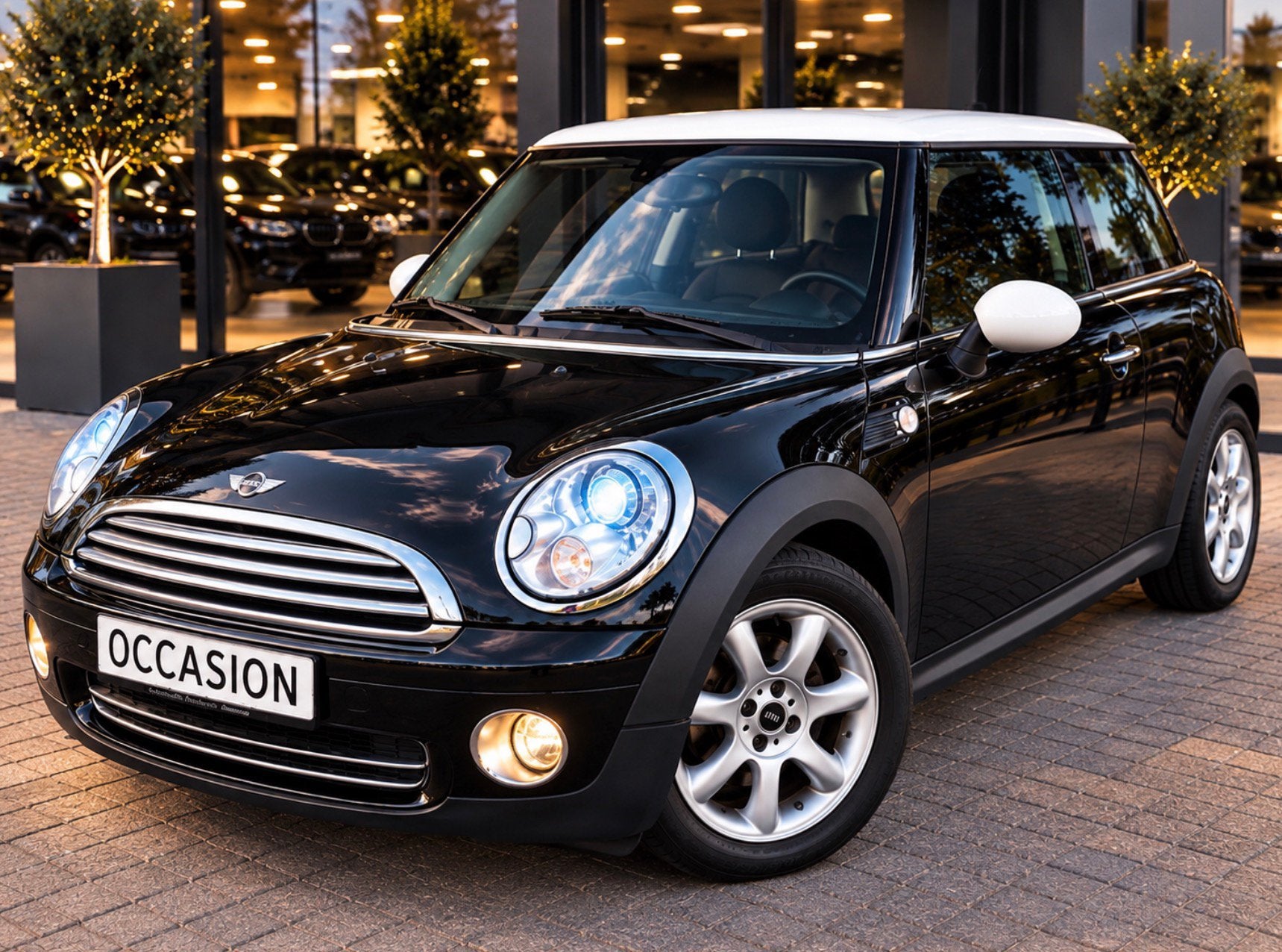 Mini Cooper 2010 Zwart Nieuwe Distributie, Xenon,Stoelvw vol