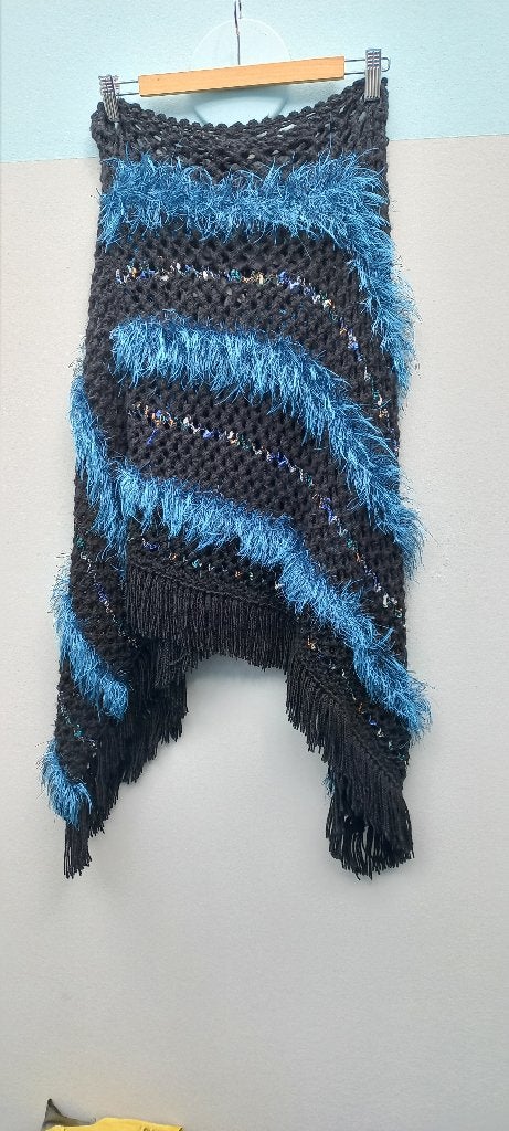 Een héle héle mooie PONCHO, Kleding | Dames, Truien en Vesten, Ophalen of Verzenden, Nieuw, Meerkleurig