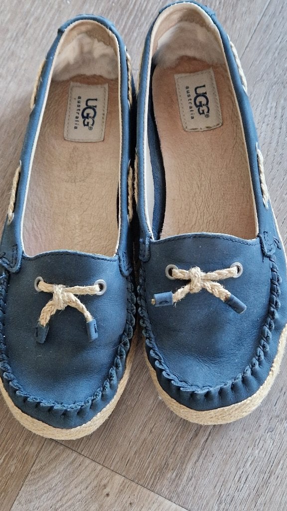 Ugg instappers maat 39, Kleding | Dames, Schoenen, Ophalen, UGG, Blauw, Instappers