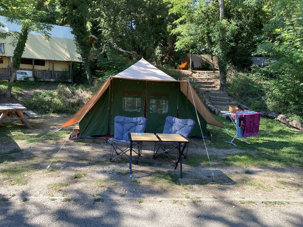 De Waard - Albatros tent met toebehoren, Caravans en Kamperen, Ophalen, Gebruikt, Tot en met 4