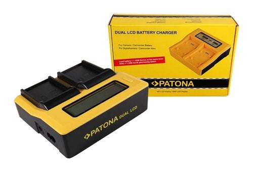 Dual LCD USB LadegerA$?t Nikon EN-EL2 CoolPix 2500 3500 SQ, Verzenden, Nieuw