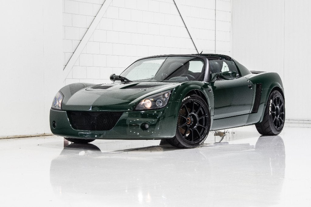 Opel Speedster 2.2 Targa 2003 Groen, Auto's, Achterwielaandrijving, Zwart, 4 cilinders, Handgeschakeld
