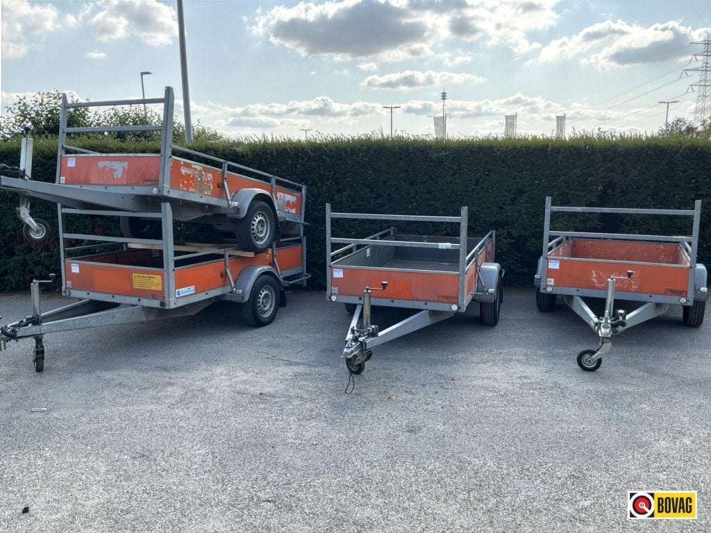 Atec Open bakwagen 4 stuks zo weg uit het werk, Gebruikt