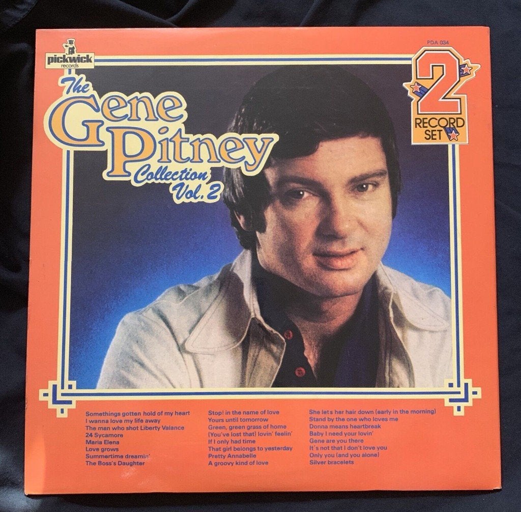 Gene Pitney – The Gene Pitney Collection Vol 2  Originele LP, LP, Pop, Ophalen of Verzenden, 12 inch