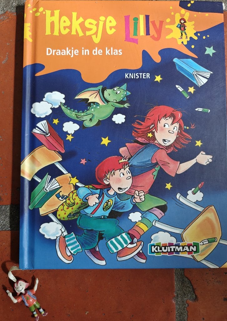 Heksje Lilly: Draakje in de klas - kinderboek rond 7 jaar, Ophalen of Verzenden, Zo goed als nieuw, Fictie algemeen