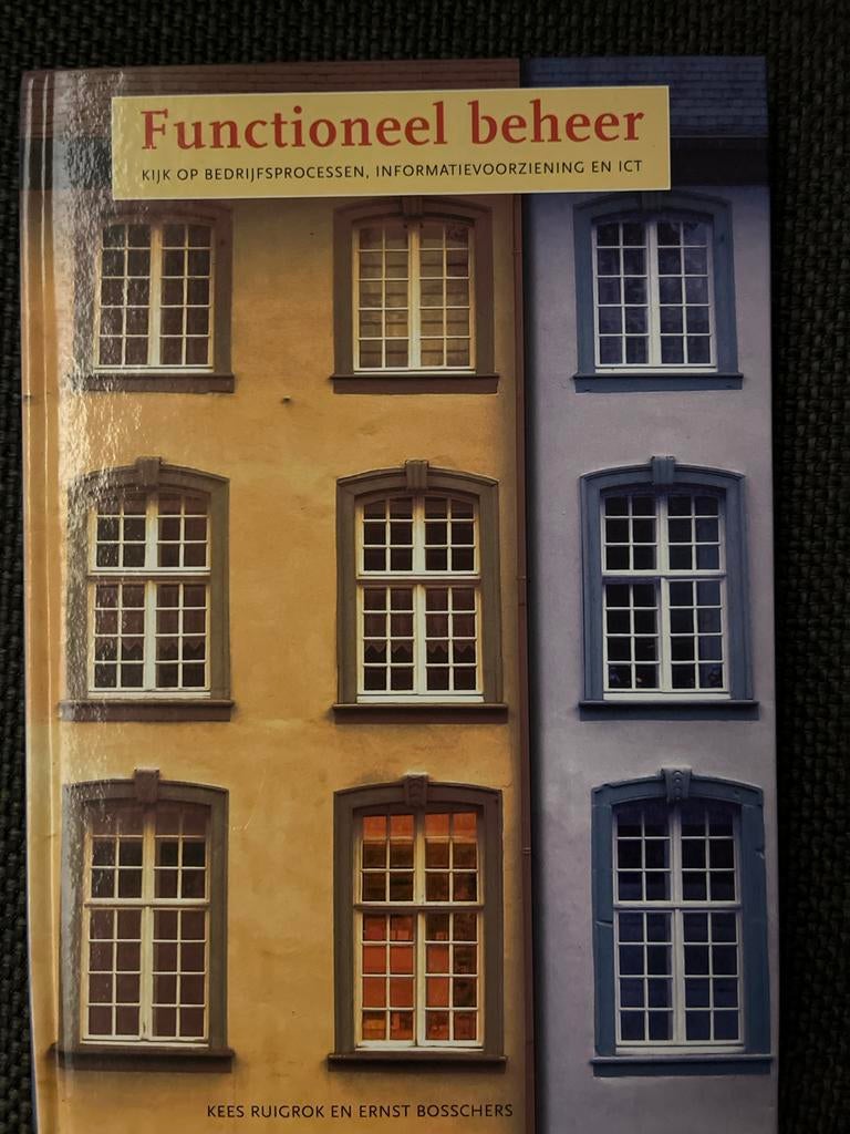 Kees Ruigrok - Functioneel beheer, Boeken, Ophalen of Verzenden, Zo goed als nieuw, Kees Ruigrok; Ernst Bosschers