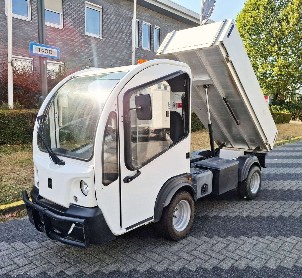 Goupil G3 Elektrisch kipper | 2016 | Kenteken | 230V laden, Automaat, Overige carrosserieën, Wit, Origineel Nederlands