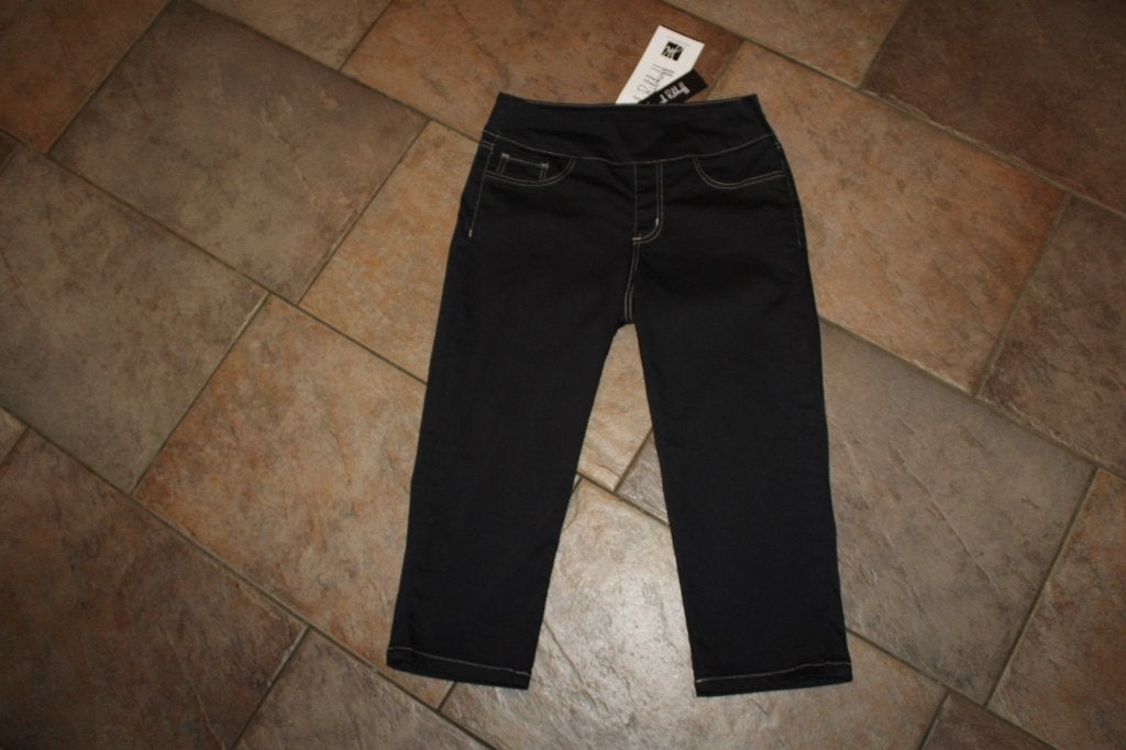 Joseph Ribkoff grijze capri stretch jeans mt (8)36 ZGAN, Verzenden, ., Joseph Ribkoff, Zo goed als nieuw