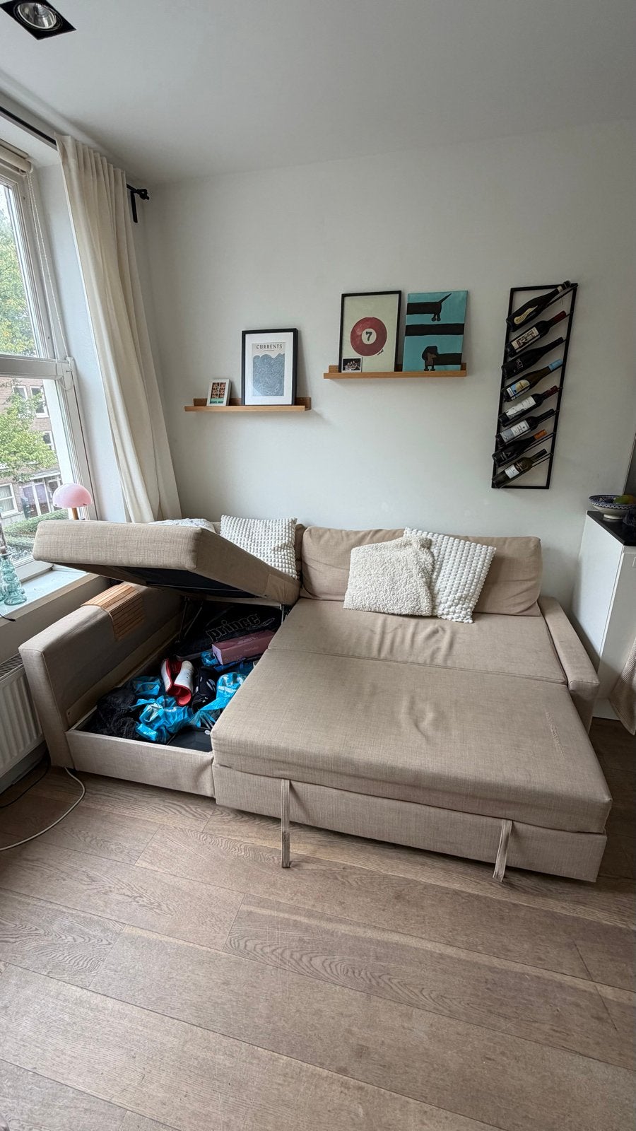 Foto 3 van IKEA FRIHETEN slaapbank met opbergruimte