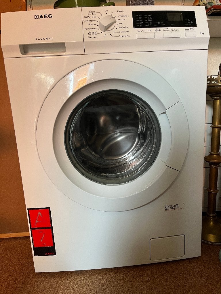 Wasmachine AEG Lavamat L51470NFL, Ophalen, Gebruikt, Voorlader, Kort programma